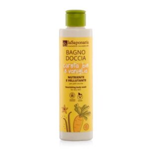 Bagnodoccia Nutriente e Vellutante - Pelli Secche Carota Bio e Vaniglia
