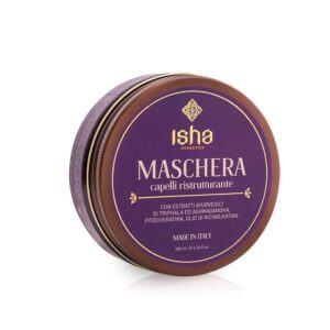 Maschera capelli ristrutturante professionale con estratti ayurvedici