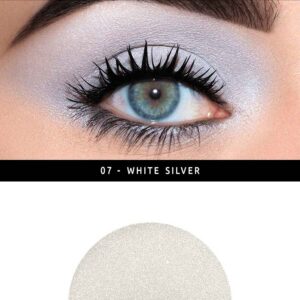 07 Ricarica Ombretto Compatto Biologico White Silver