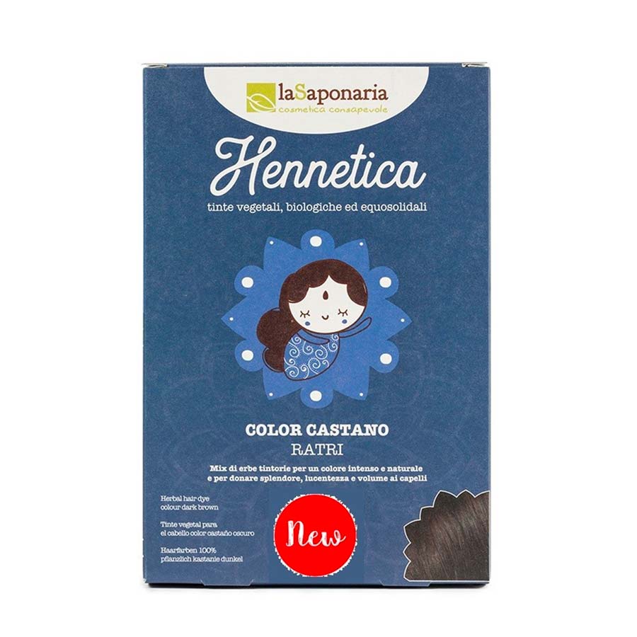 Tinta Vegetale Castano Scuro - Ratri