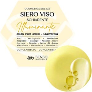 Siero/Crema Viso ILLUMINANTE Schiarente - Pelle Spenta