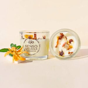 NIRVANA Candela di soia profumata - Small 150 ml