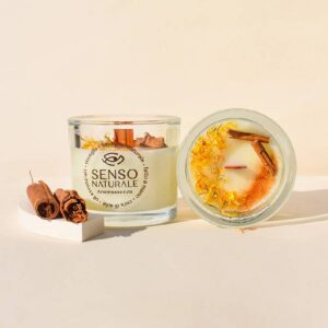 ARANCIA E CANNELLA Candela di Soia profumata - Small 150 ml