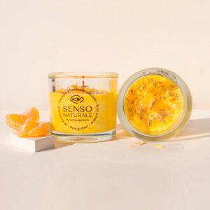VANIGLIA E MANDARINO Candela di Soia profumata - Small 150 ml
