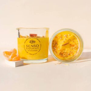 VANIGLIA E MANDARINO Candela di Soia profumata - Medium 250 ml