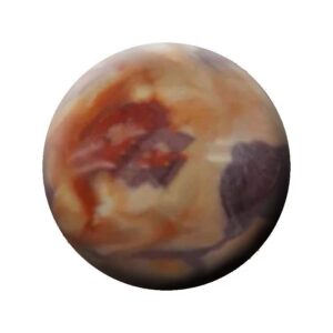 Sfera Moon 8 mm - LEGNO FOSSILE