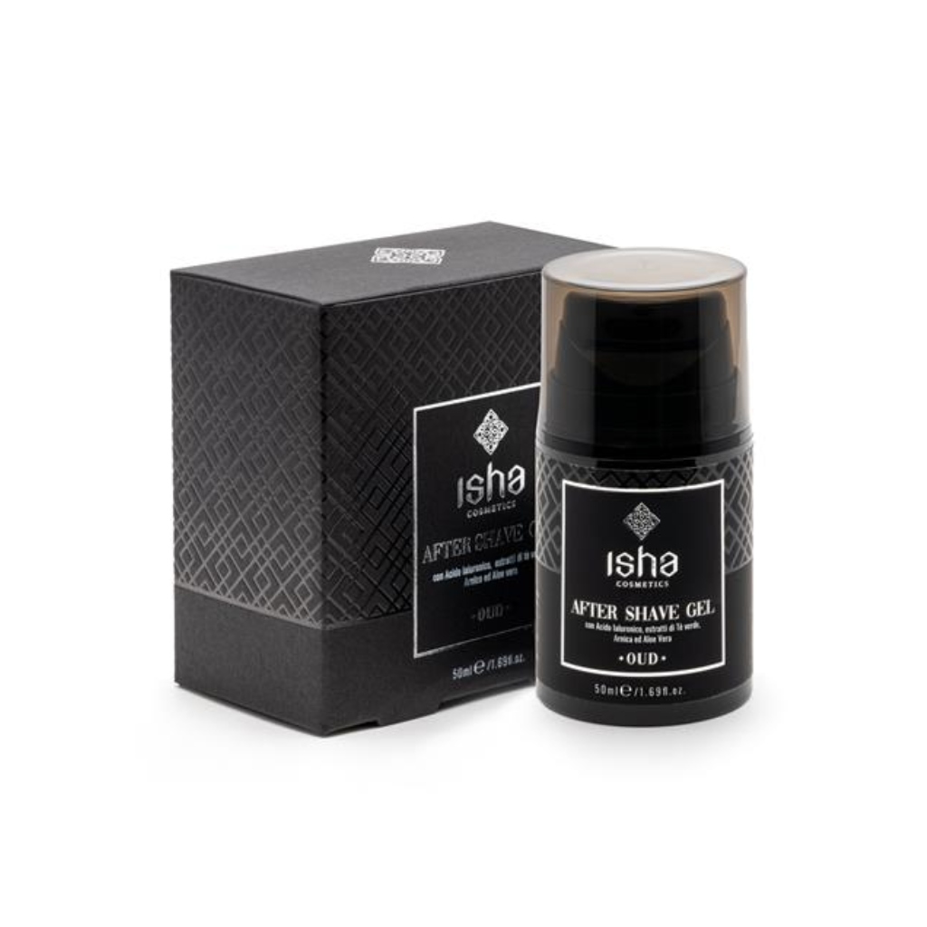 After Shave Gel con Acido Ialuronico - Profumo Oud