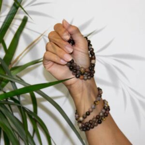 LEGNO FOSSILE - Bracciale Zodiac 8 mm
