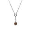 LEGNO FOSSILE - Mini Zodiac + Collana 45 cm