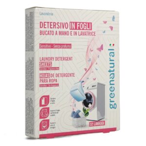DETERSIVO in FOGLI a Mano e Lavatrice - SENSITIVE