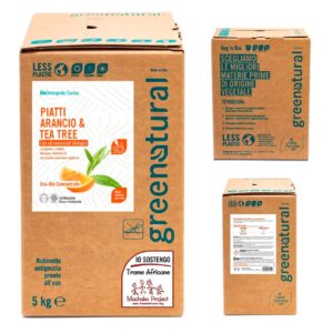 5 kg Detersivo Piatti Arancio & Tea Tree