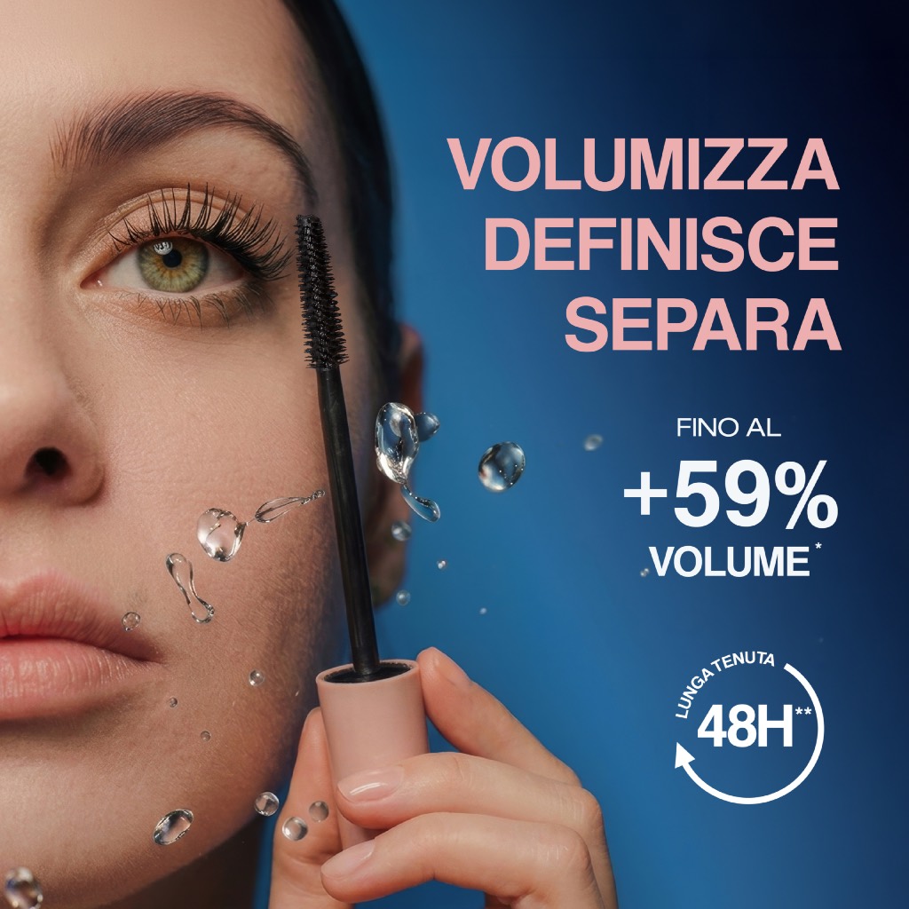 HYALUR-ON Waterproof Mascara NERO 01 - immagine 3