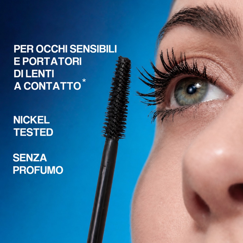 HYALUR-ON Waterproof Mascara NERO 01 - immagine 4