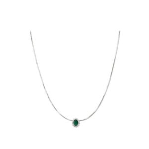 Kate - Collana Argento Verde